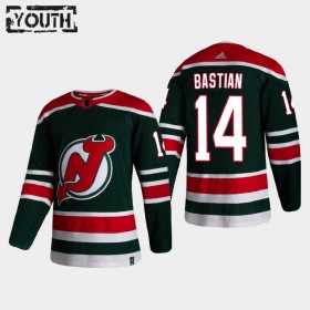 Lasten NHL New Jersey Devils Pelipaita Nathan Bastian 14 2020-2021 Reverse Retro Authentic